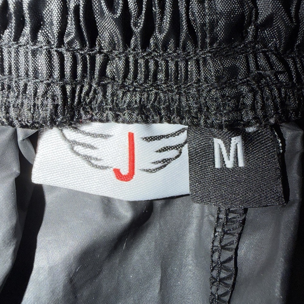Jayefo Sauna Sweat Pants Men's M Black Weight Loss Training MMA BJJ Boxing EUC - Picture 3 of 7